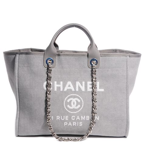 chanel canvas deauville tote|chanel large deauville shopping tote.